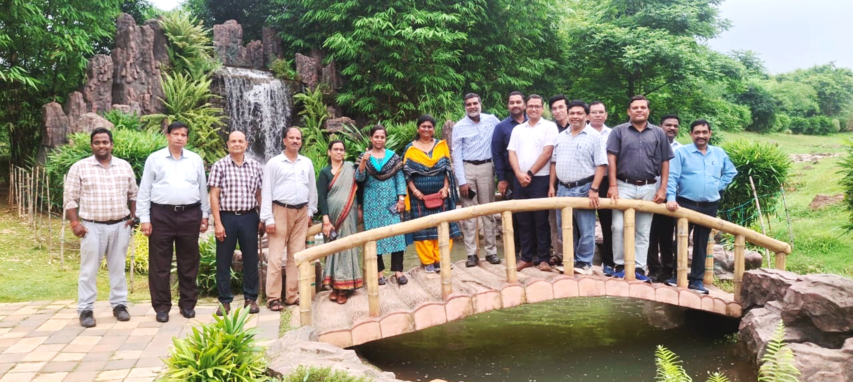 A Plantation Drive at Botanical garden